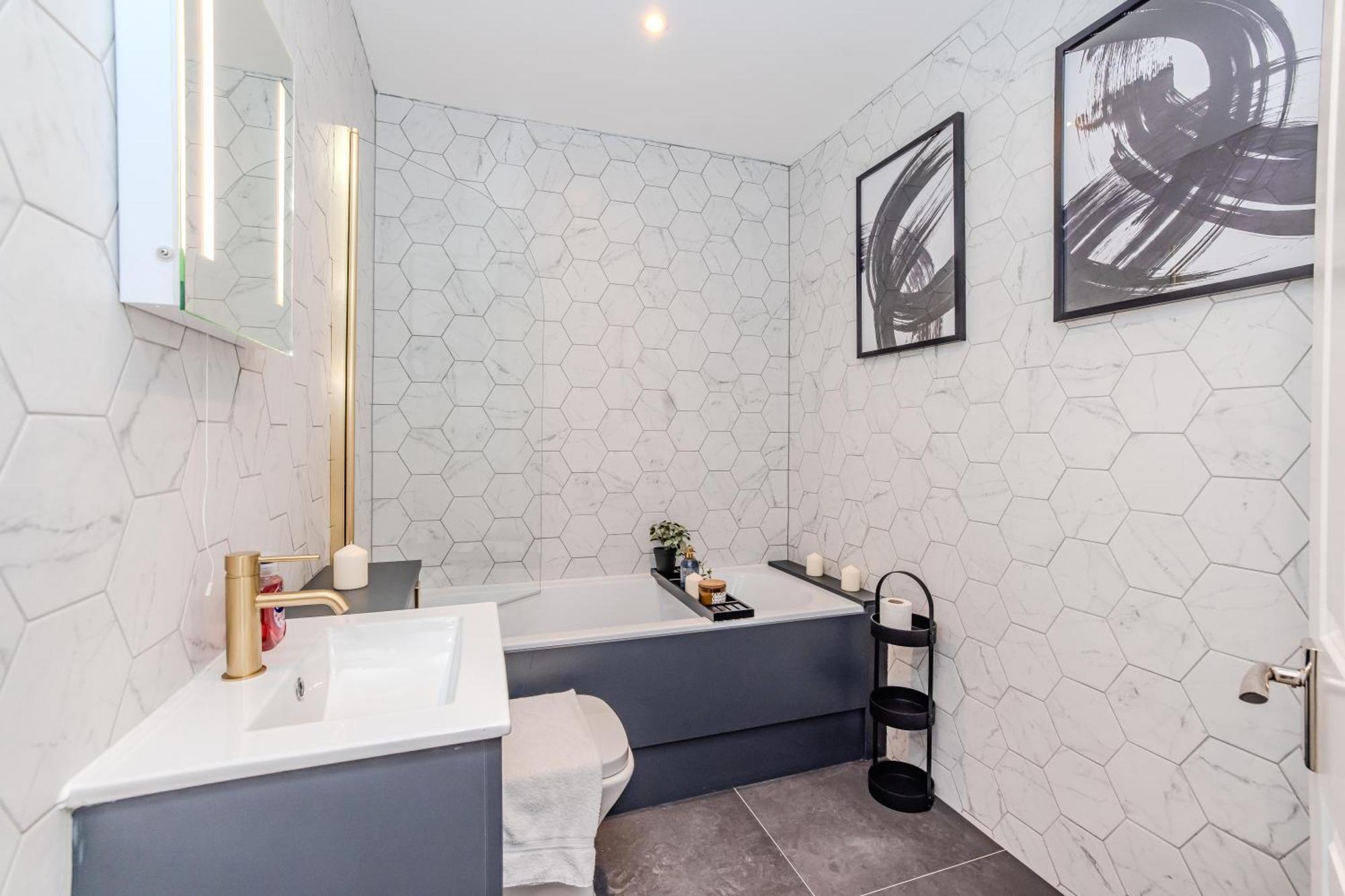 Super Central 2 Bedroom Flat I Next To Shopping Center & Brighton Beach Exterior foto